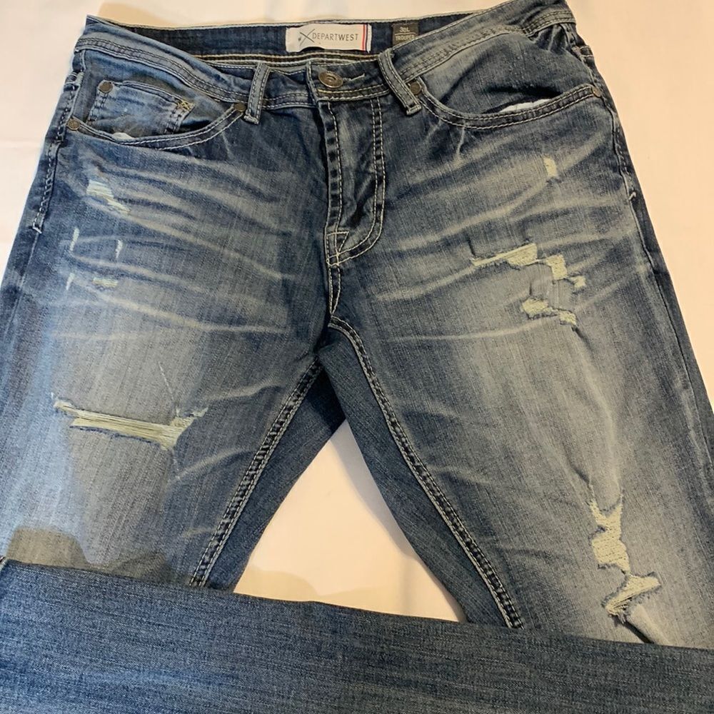 Buckle Departwest 30L distressed denim jeans